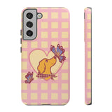 Butterfly and Dog Phone Case