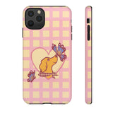 Butterfly and Dog Phone Case