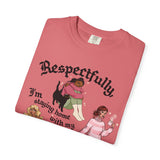 Staying Home With My Cat Tee