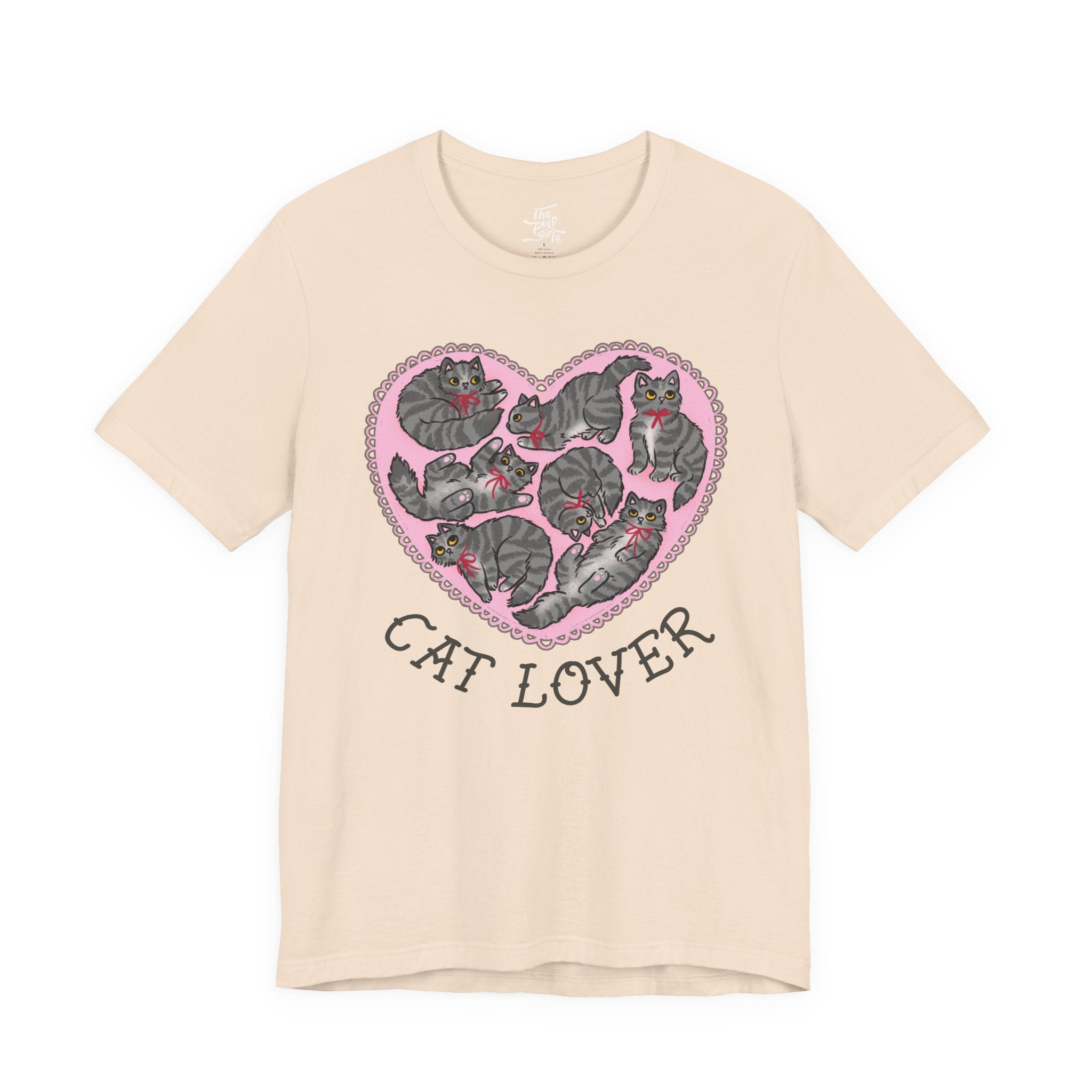 Grey Cat Lover Tee