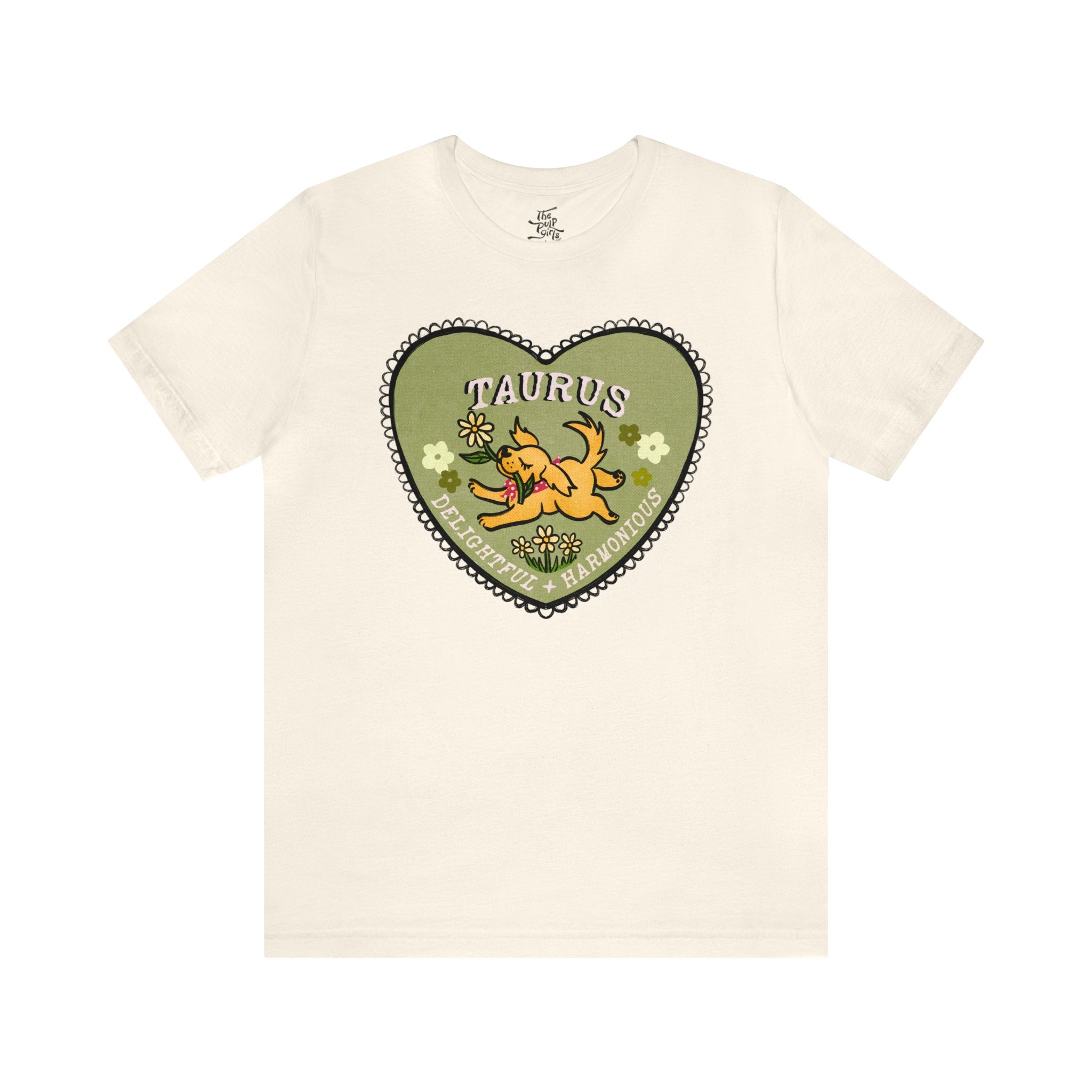 Taurus Lover Dog Astrology Tee