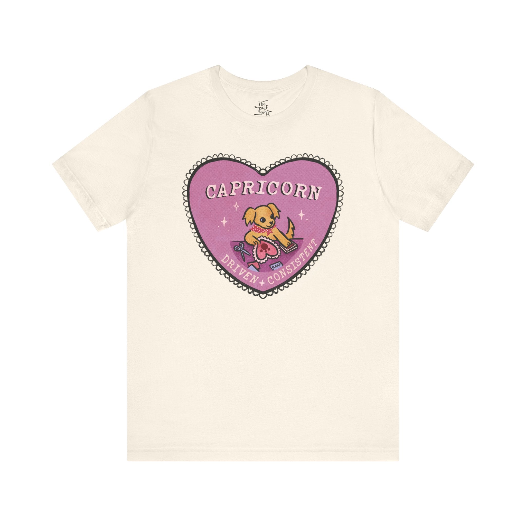 Capricorn Lover Dog Astrology Tee