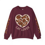 Brown Tabby Cat Lover Crewneck Sweatshirt