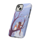 Purple Bird & Fairy Phone Case