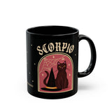 Scorpio Spooky Cat Astrology Mug