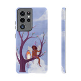 Purple Bird & Fairy Phone Case