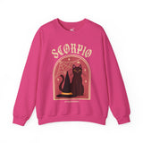 Scorpio Spooky Cat Astrology Crewneck