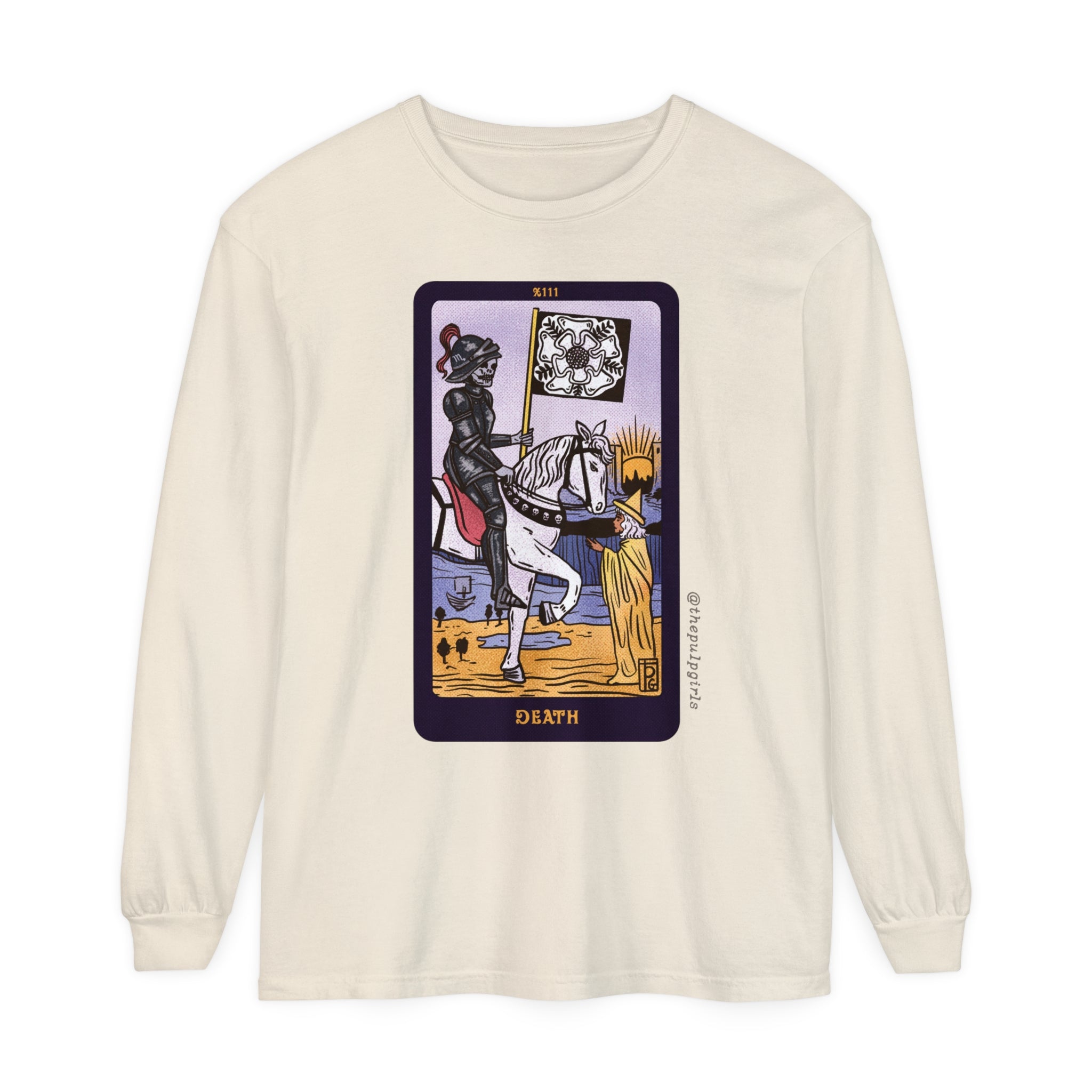 Death Tarot Long Sleeve Tee