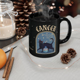 Cancer Spooky Cat Astrology Mug