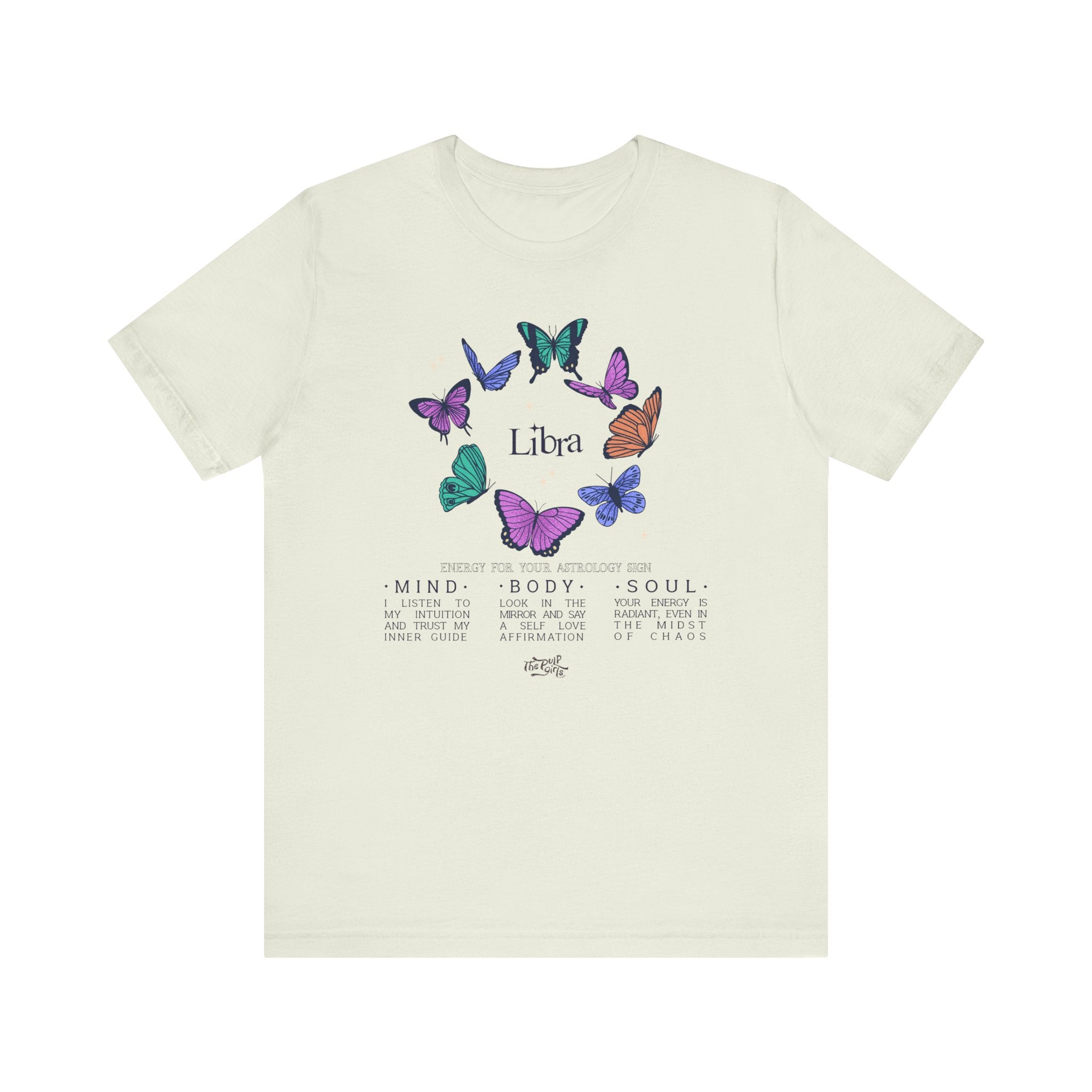 Libra Astrology Butterfly Tee