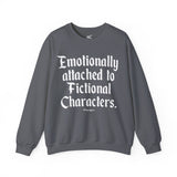 Emotionally Attached Readers Crewneck Sweatshirt