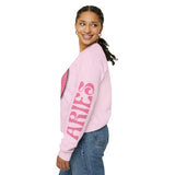 Aries Love Cat Astrology Crewneck