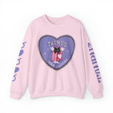 Taurus Love Cat Astrology Crewneck