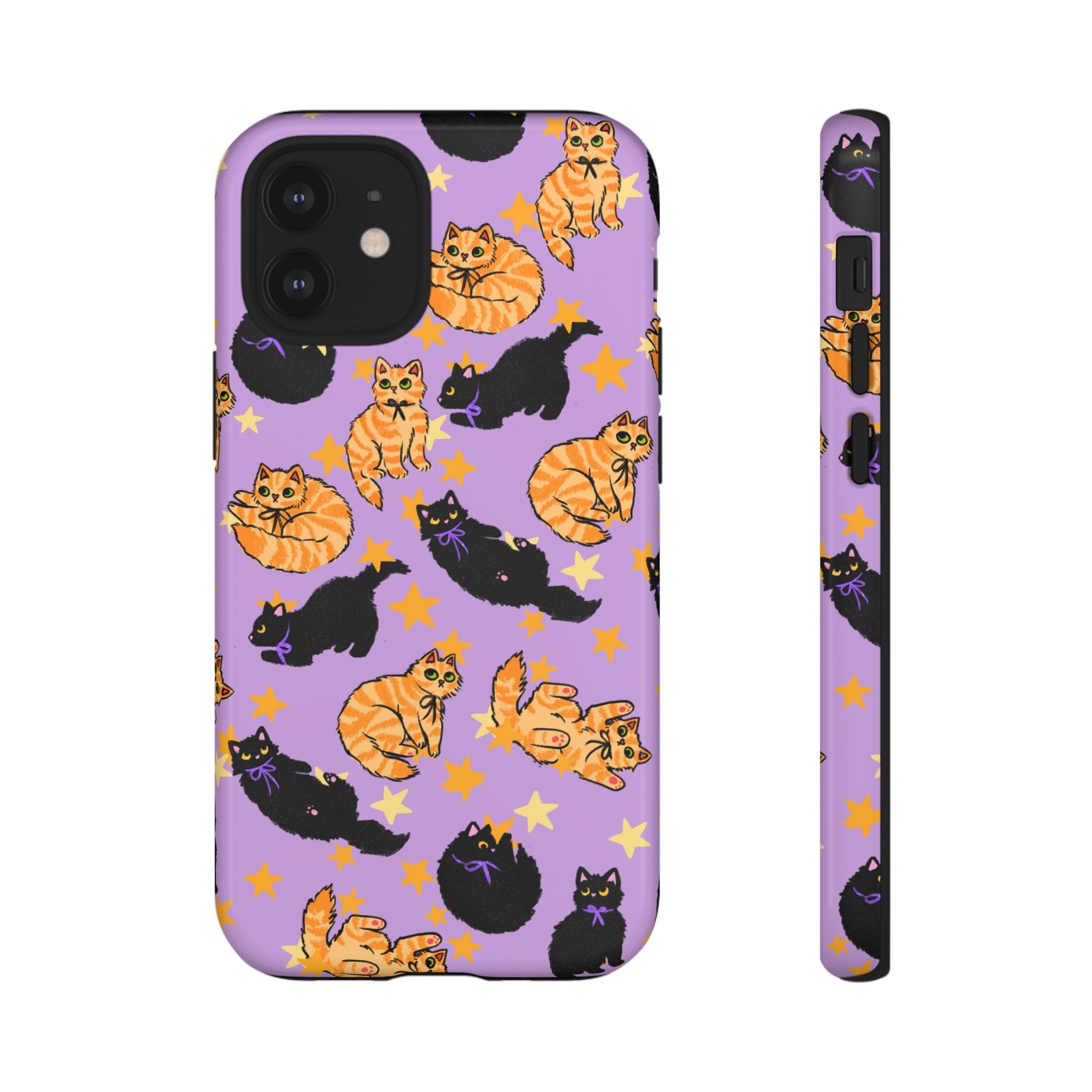 All The Kitties Phone Case - Purple