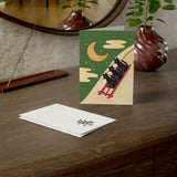 Holiday Cheer Cat Greeting Card