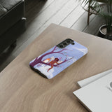 Purple Bird & Fairy Phone Case