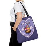 Gemini Lover Dog Astrology Tote