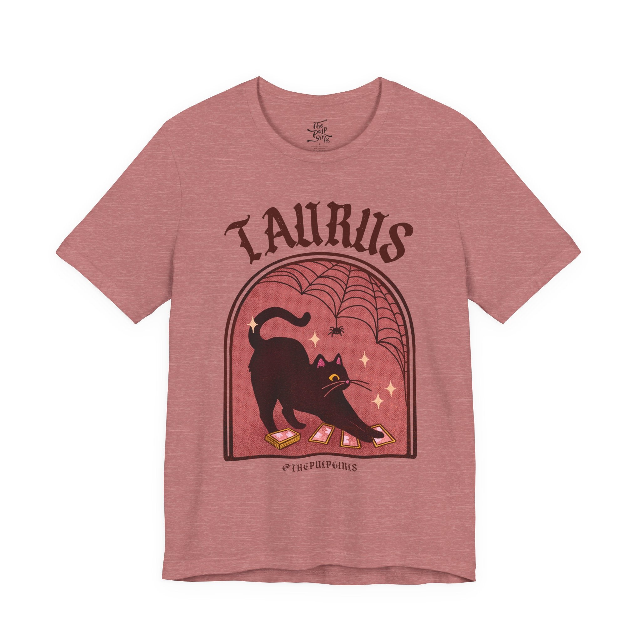 Taurus Spooky Cat Astrology Tee