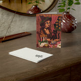 Yule Tidings Witch Greeting Card