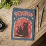 Scorpio Spooky Cat Astrology Journal