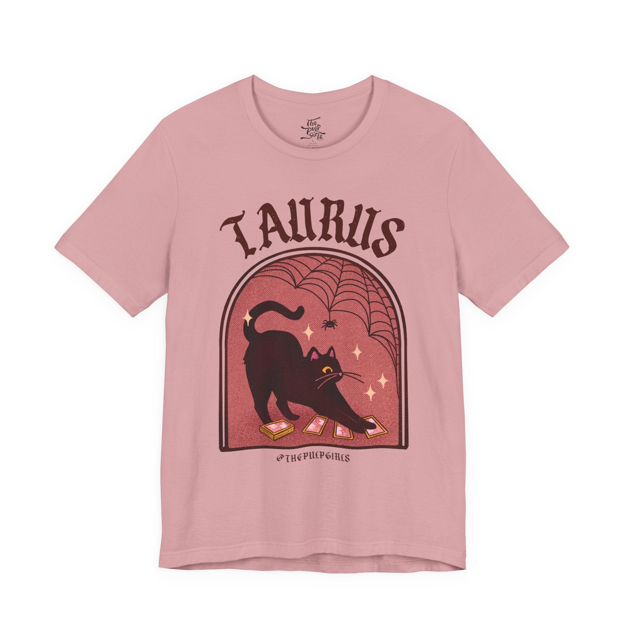 Taurus Spooky Cat Astrology Tee