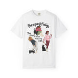 Staying Home With My Cat Tee