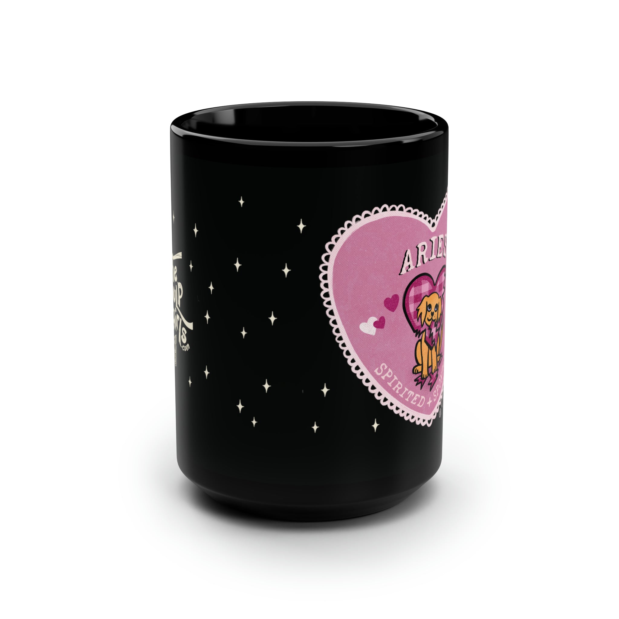 Lover Dog Astrology Mug - Aries 15oz