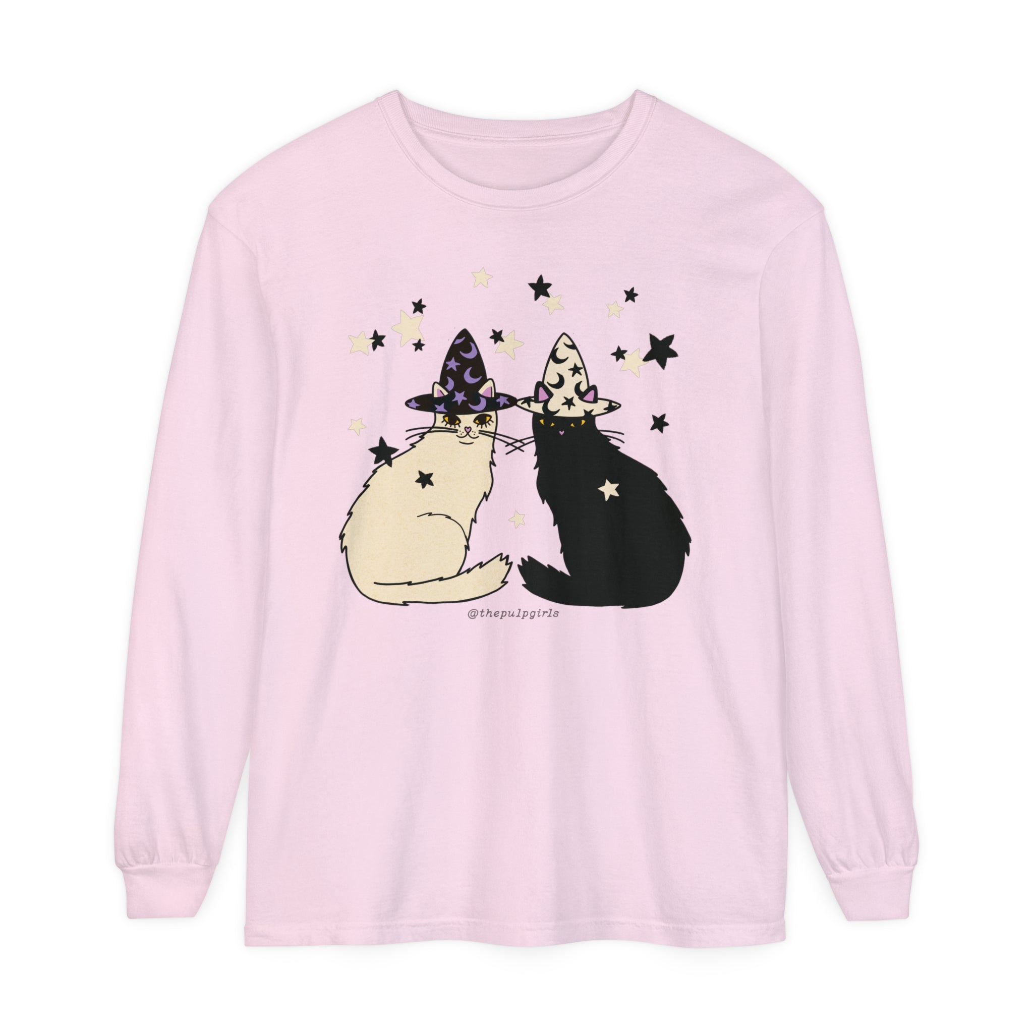 Witch Kitty Besties Long Sleeve Tee