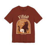 Virgo Spooky Cat Astrology Tee