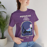 Halloween Cat Aquarius Tee