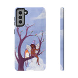 Purple Bird & Fairy Phone Case