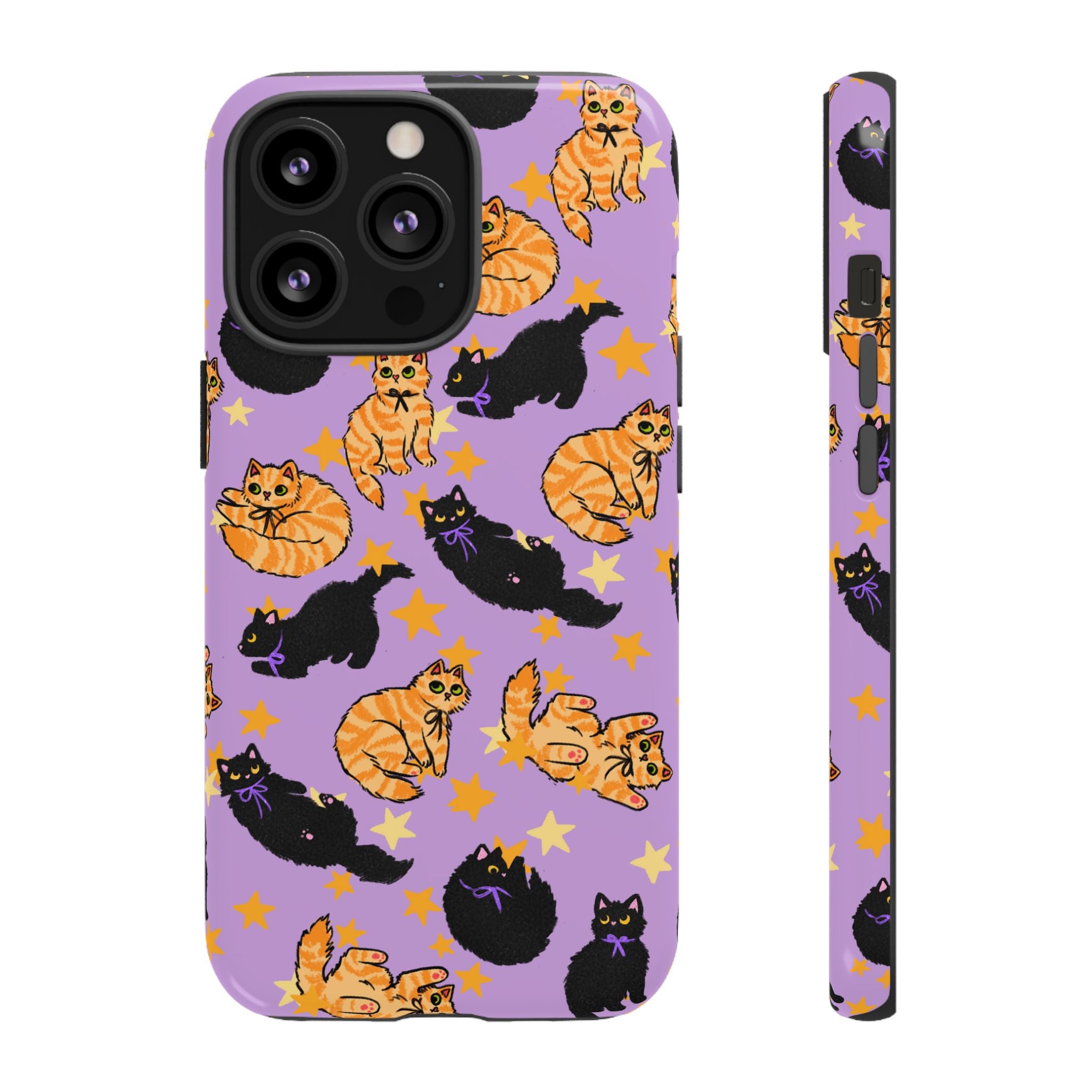 All The Kitties Phone Case - Purple