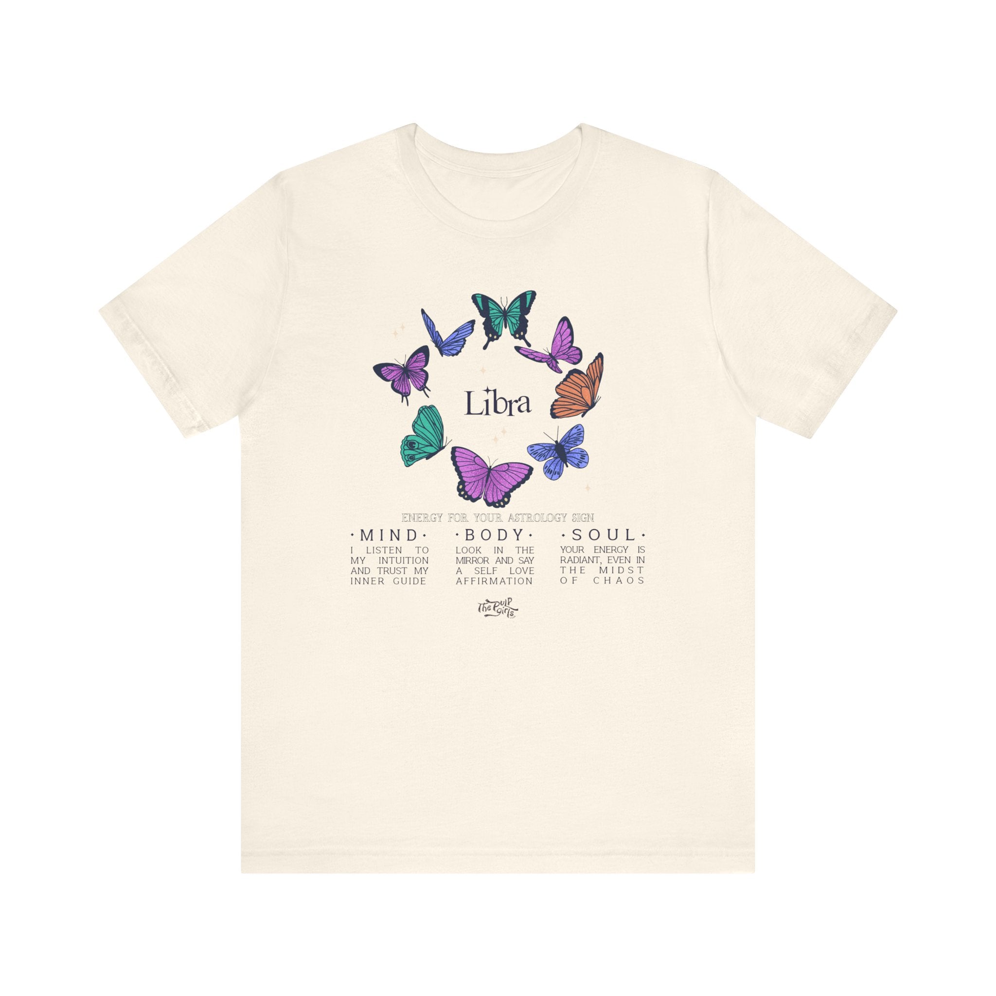Libra Astrology Butterfly Tee