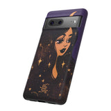 Moon Girl Purple Phone Case