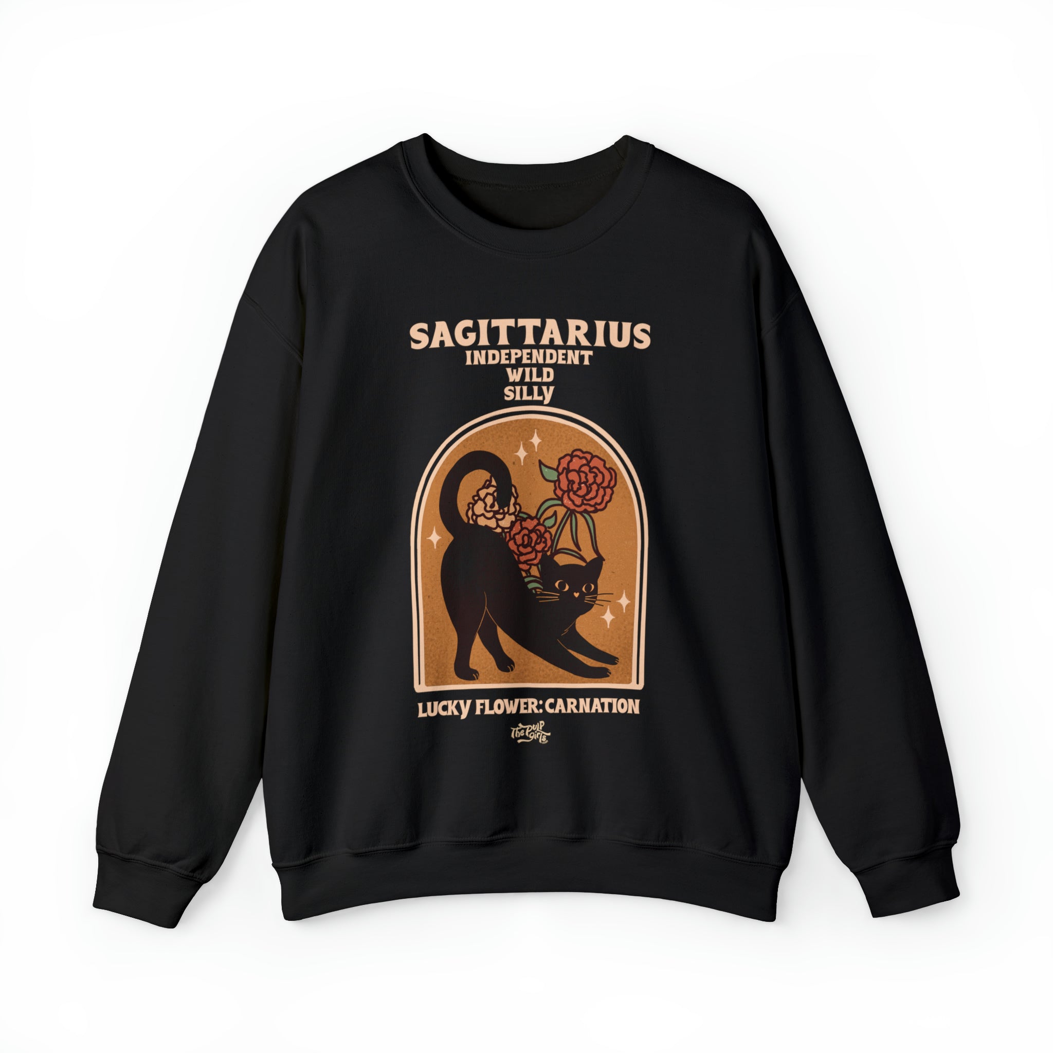 Sagittarius Cat Astrology Crewneck