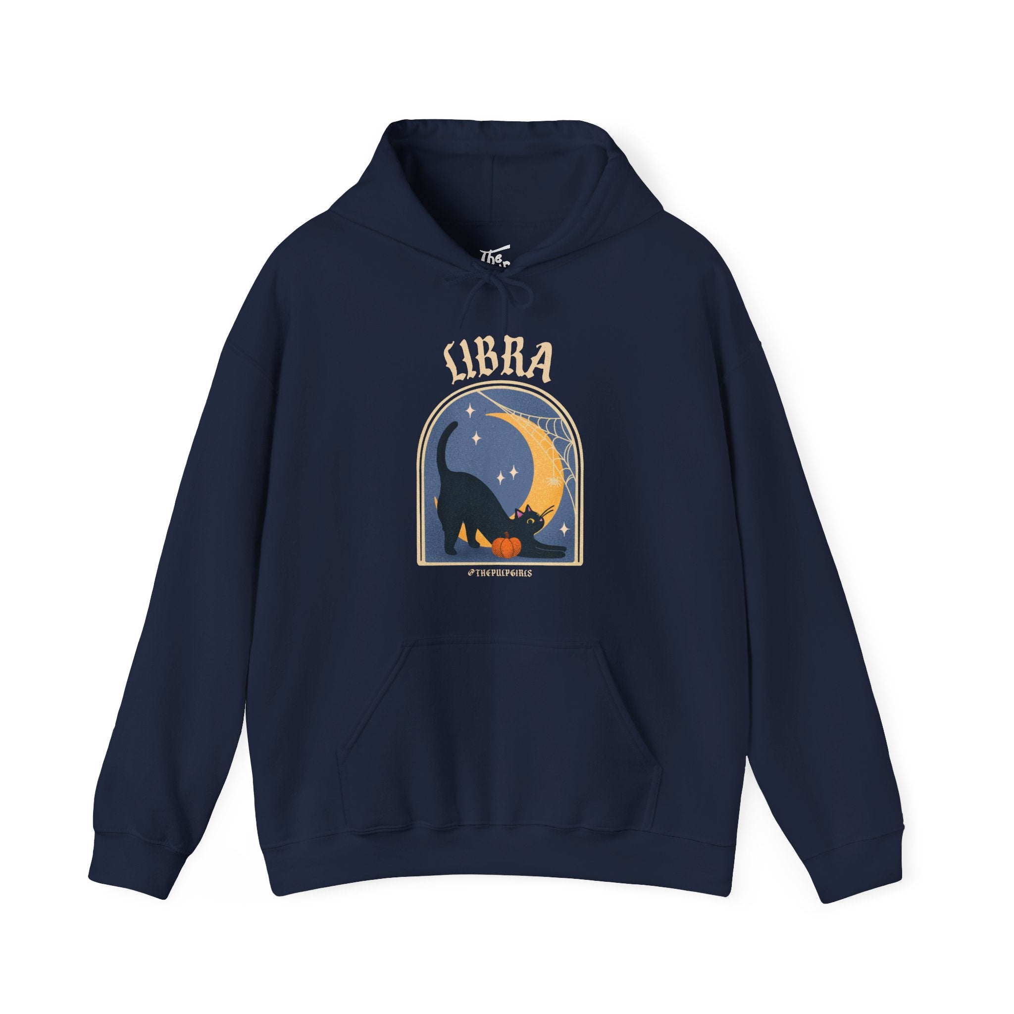 Libra Spooky Cat Astrology Hoodie