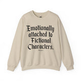 Emotionally Attached Readers Crewneck Sweatshirt