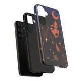 Moon Girl Blue Phone Case