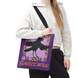 Sagittarius Whimsical Crow Tote Bag