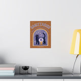 Sagittarius Spooky Cat Astrology Art Print