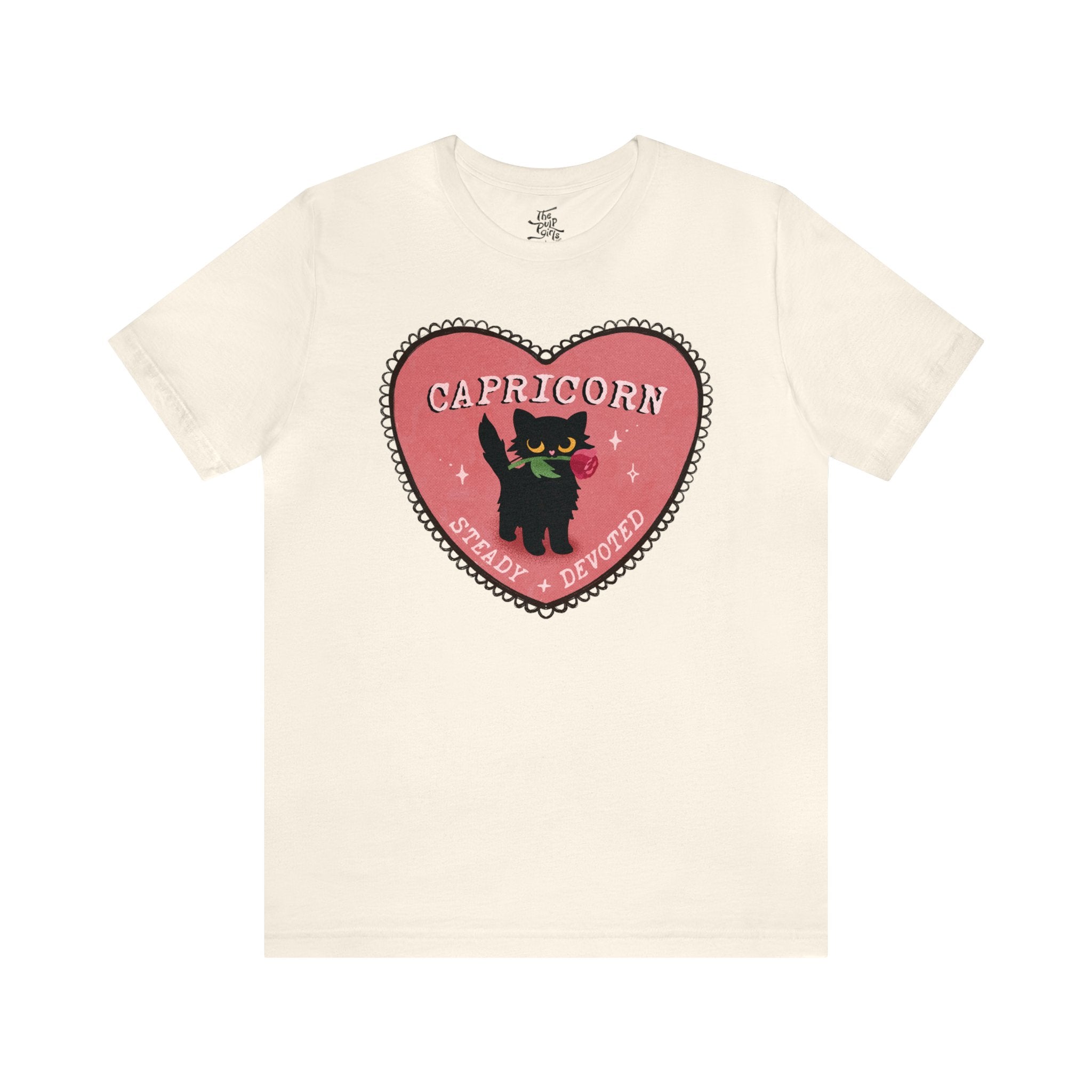 Capricorn Love Cat Astrology Tee