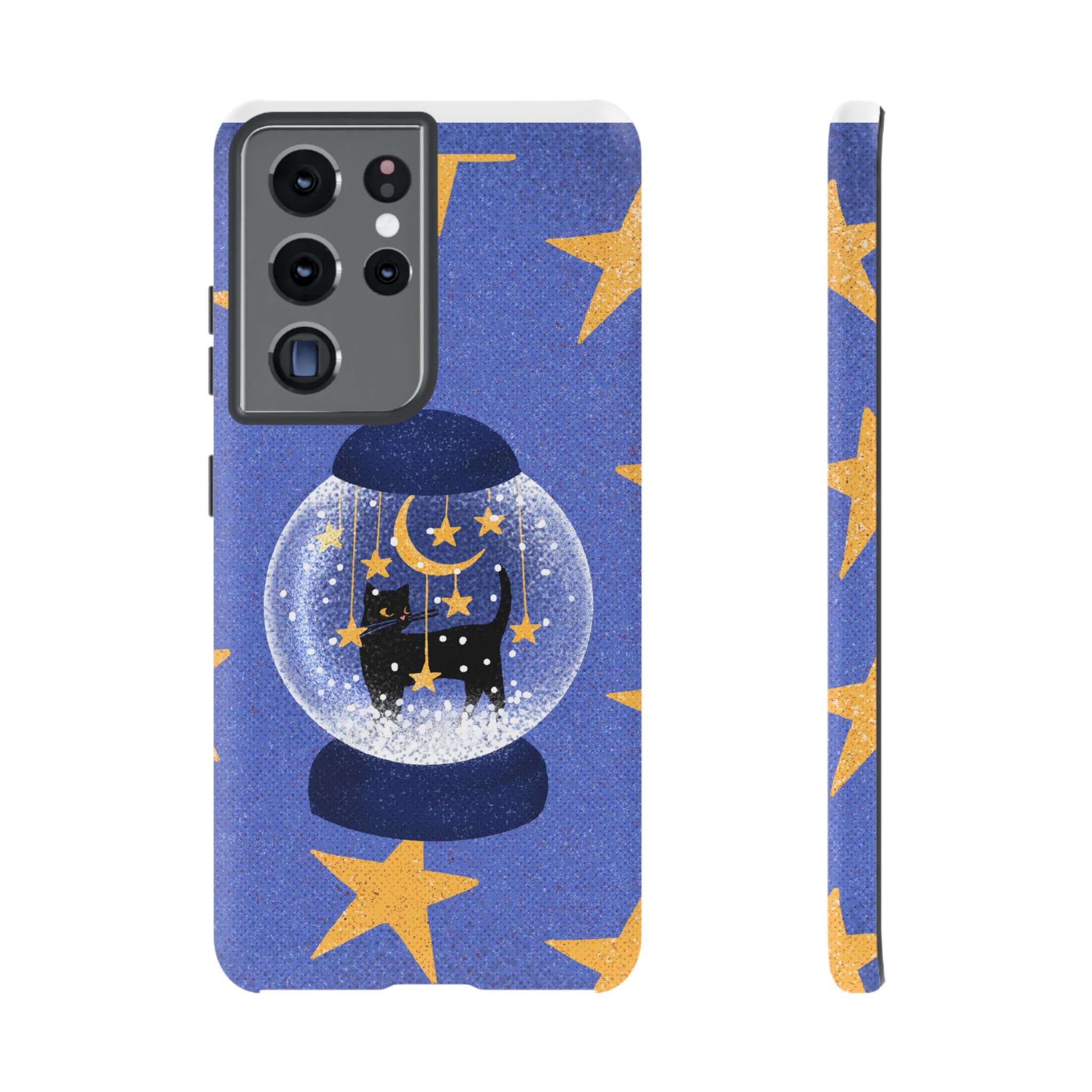 Snow Globe Kitty Phone Cases