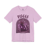 Pisces Spooky Cat Astrology Tee