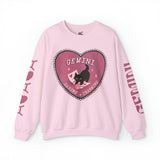 Gemini Love Cat Astrology Crewneck