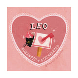 Leo Love Cat Art Print