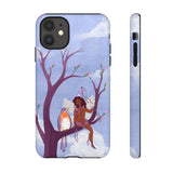 Purple Bird & Fairy Phone Case