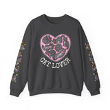 Grey Cat Lover Crewneck Sweatshirt