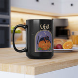 Leo Spooky Cat Astrology Mug