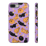 All The Kitties Phone Case - Purple