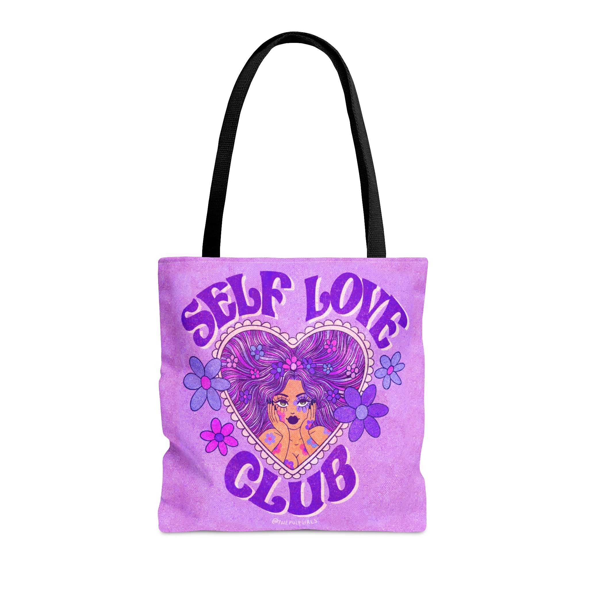 Self Love Club Tote - Purple